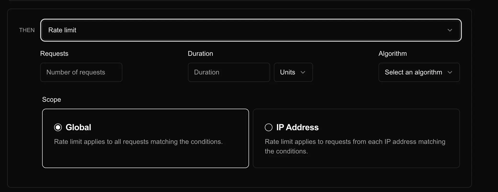 Screenshot of Rate Limiter